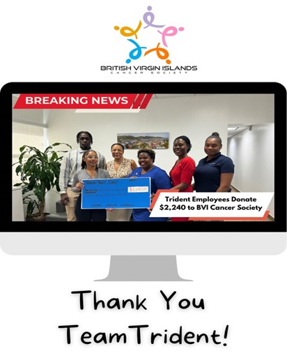 BVI CANCER SOCIETY DONATION